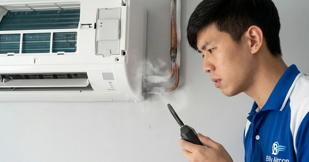 Aircon Gas Leak: Signs, Dangers & What to Do