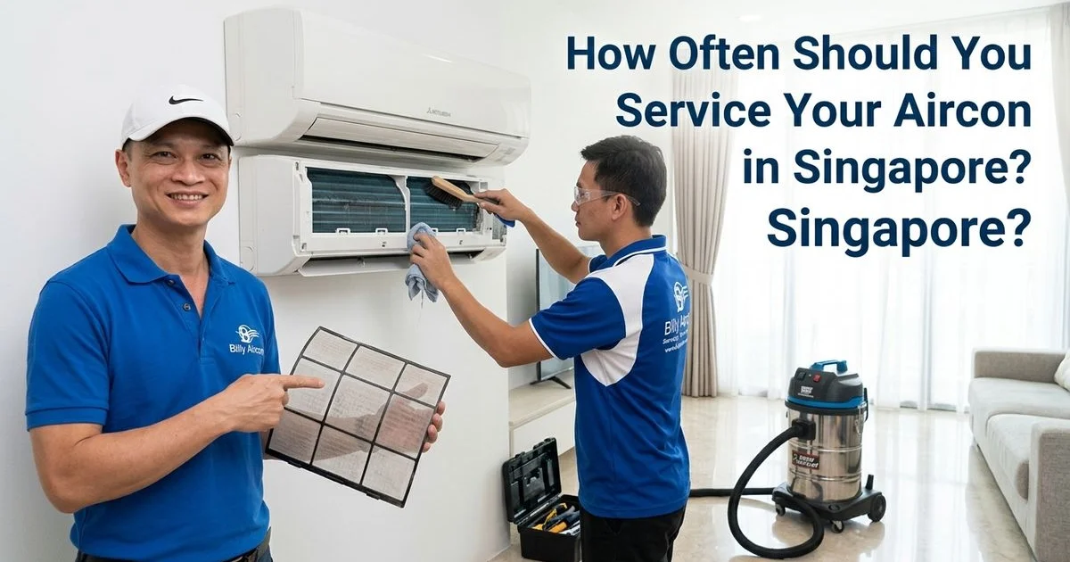 How Often Should You Service Your Aircon in Singapore?