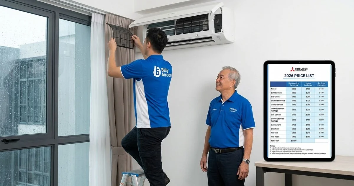 Aircon Servicing Price Singapore