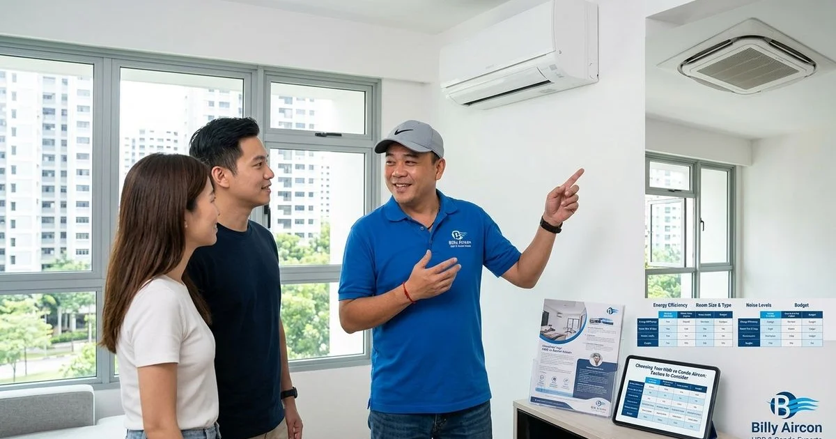 How to Choose the Right Aircon for Your HDB or Condo
