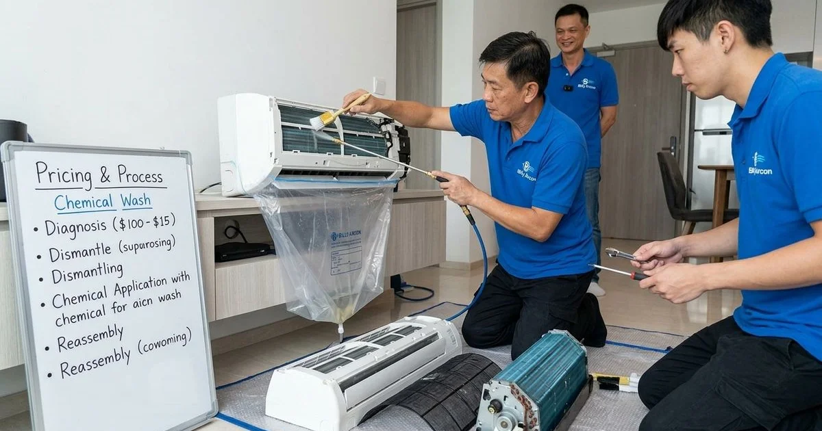 Aircon Chemical Wash Singapore