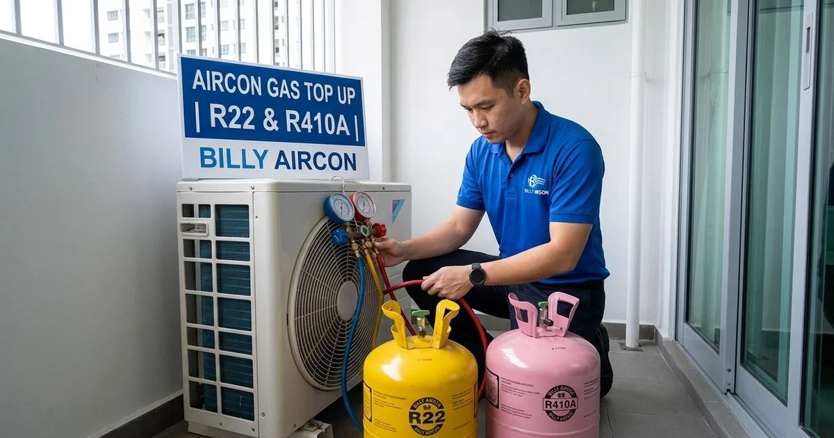 Aircon Gas Top Up Singapore